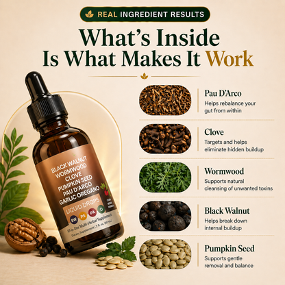 Black Walnut Wormwood Parasite Cleanse